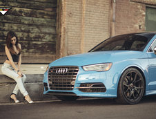 Audi S3 cu jante Vorsteiner V-FF 103