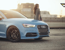 Audi S3 cu jante Vorsteiner V-FF 103