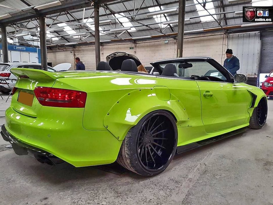 Audi S5 Cabrio complet modificat