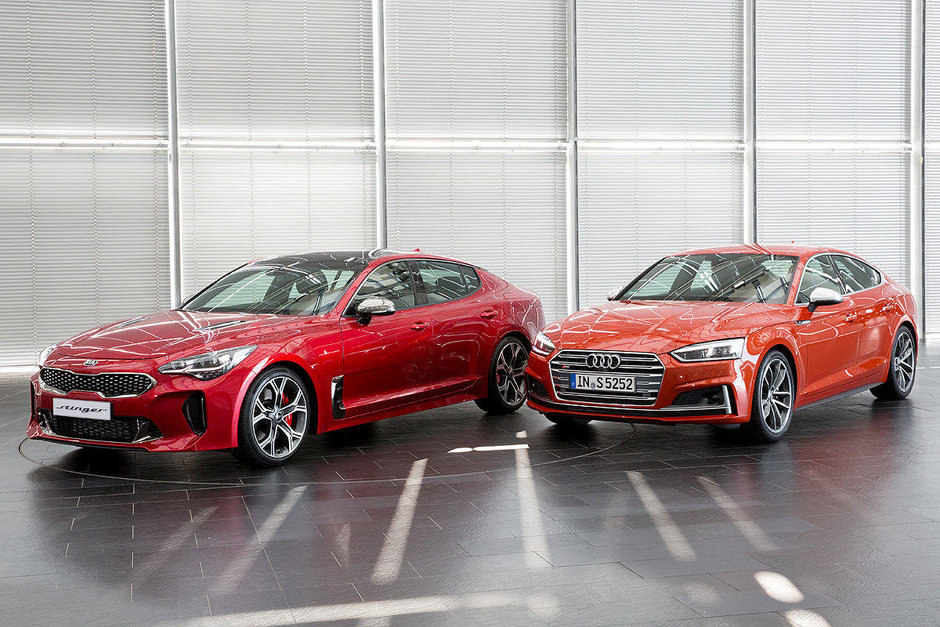 Audi S5 Sportback vs Kia Stinger