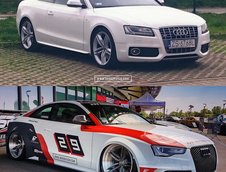 Audi S5 tunat in Polonia