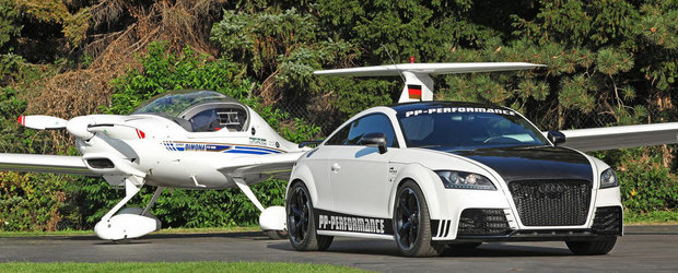 Audi TT-RS by PP-Performance: 'Dezmat' cu cai putere si fibra de carbon