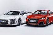 Audi TT RS si R8 cu elemente Audi Performance