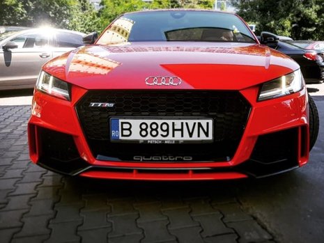 Audi TT RS Soferul