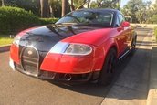 Audi TT transformat in Bugatti Veyron