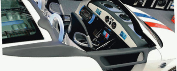 Audi TT transformat in magazin Sony