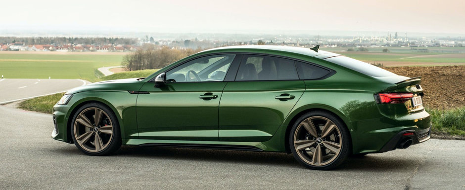 Audi vrea sa te faca sa uiti de tot ce inseamna alternativa si publica noi imagini oficiale cu RS5 Facelift