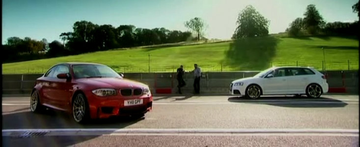 Audi vs BMW: RS3 Sportback, fata in fata cu Seria 1 M Coupe