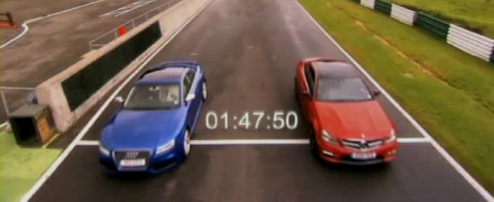 Audi vs Mercedes: RS5 si C63 AMG Coupe lupta pentru suprematie