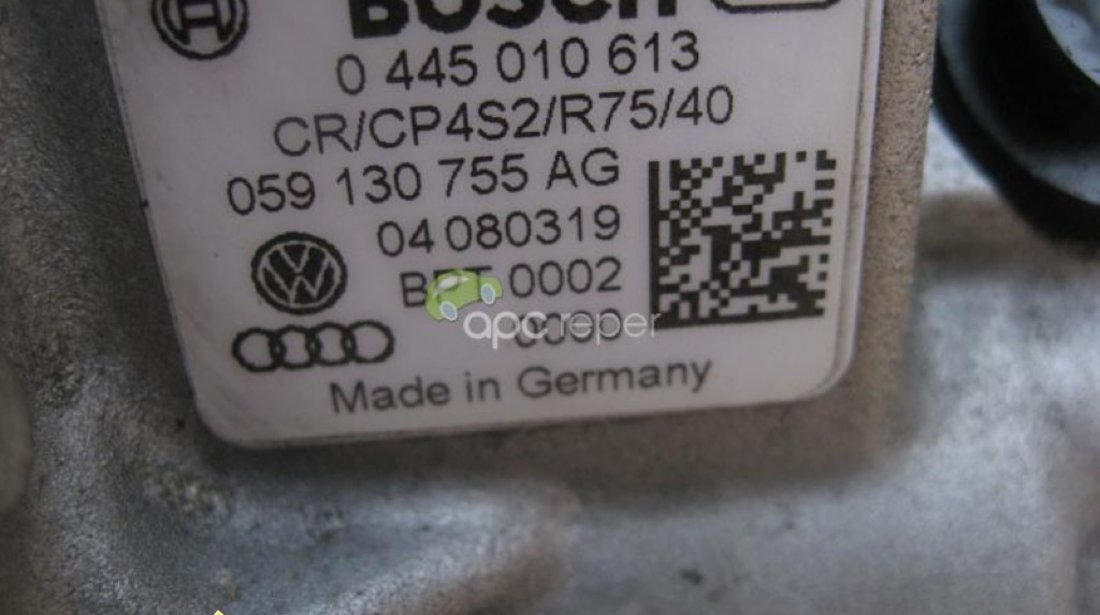 Audi VW Pompa Inalta Presiune 3 0TDI 059 130 755AG Originala