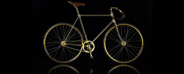 Aur, diamante, pietre Swarovski si strasuri pe bicicletele de lux