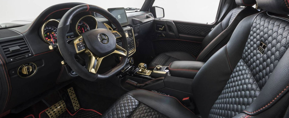 Aur, plafon "instelat" a la Rolls-Royce si 410.000 de euro. Cu alte cuvinte noul Brabus 850 Buscemi Aur, plafon "instelat" a la Rolls-Royce si 410.000 de euro. Cu alte cuvinte noul Brabus 850 Buscemi