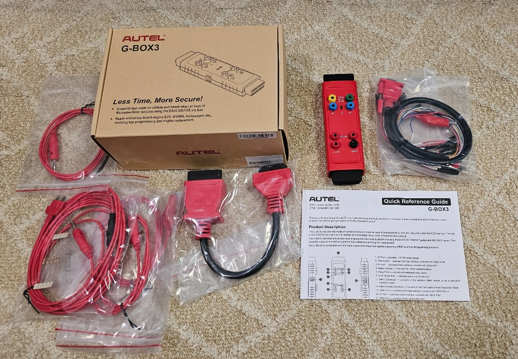 Autel G-BOX3 programare cheie Mercedes Benz IM608 II, IM608, IM608PRO, IM508
