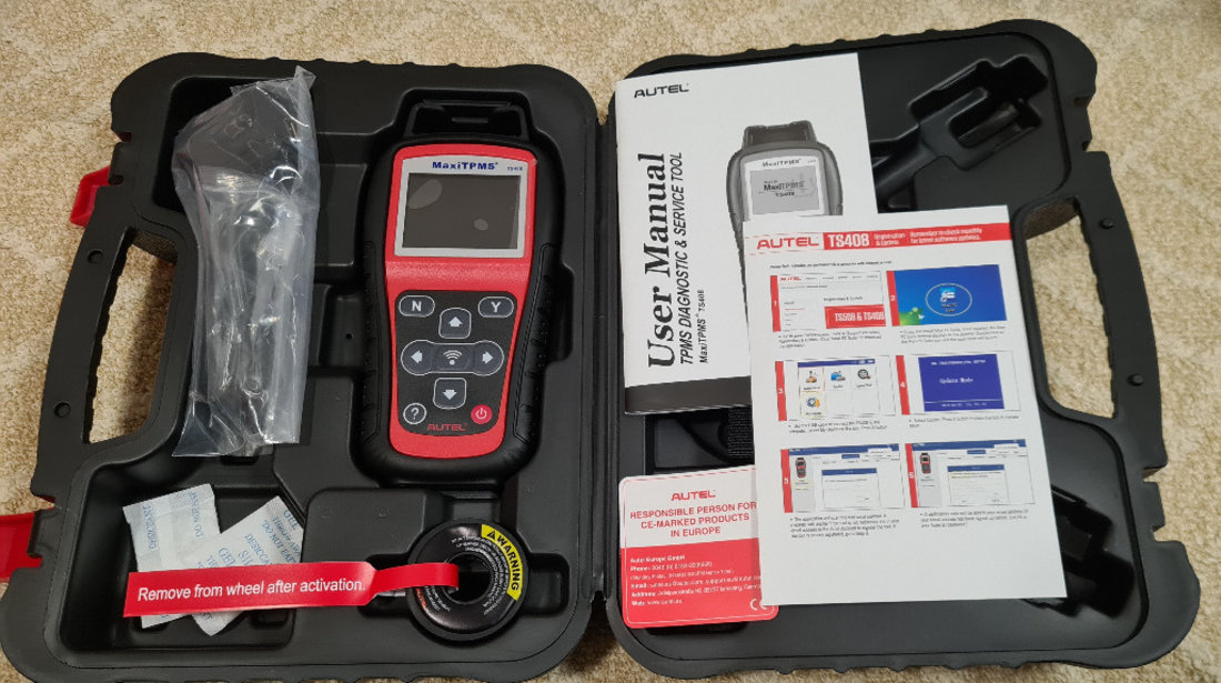 Autel MaxiTPMS TS408 Tester Activare Programare senzori presiune TPMS