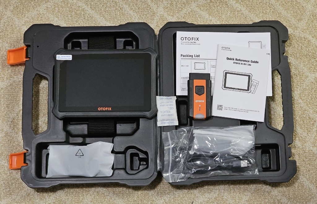 Autel OTOFIX D1 Lite Diagnoza Profesionala Romana 2 ani Update, CANFD&DOIP