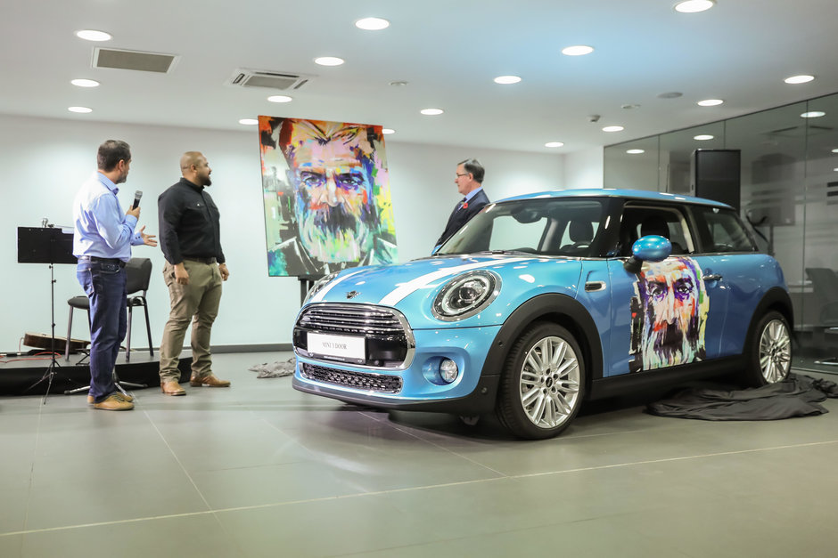 Auto Cobalcescu devine dealer MINI, inaugurat cu un proiect de arta inedit