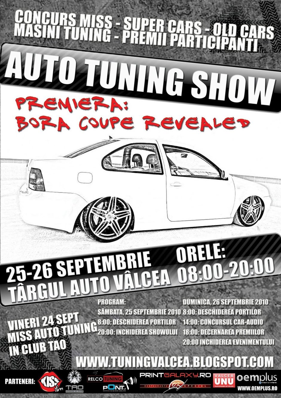 Auto Tuning Show in Valcea - 25-26 septembrie Auto Tuning Show in Valcea - 25-26 septembrie