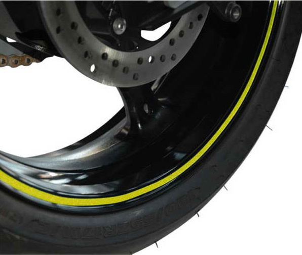 Autocolant Jante Moto Vicma Galben VIC-838AM