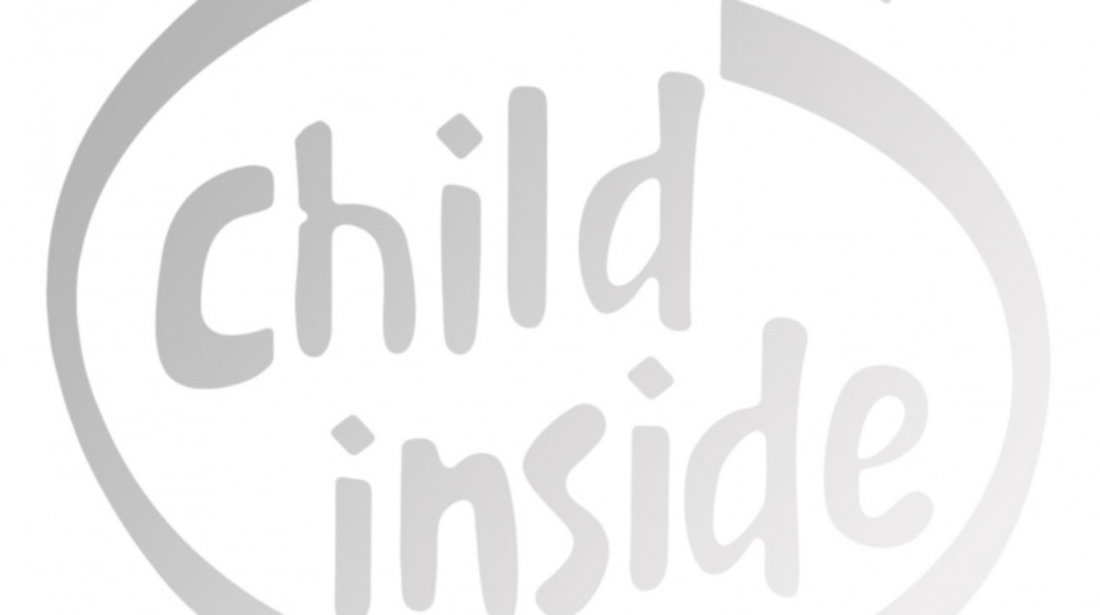 Autocolant Mașină Child Inside 14x13cm 1190607