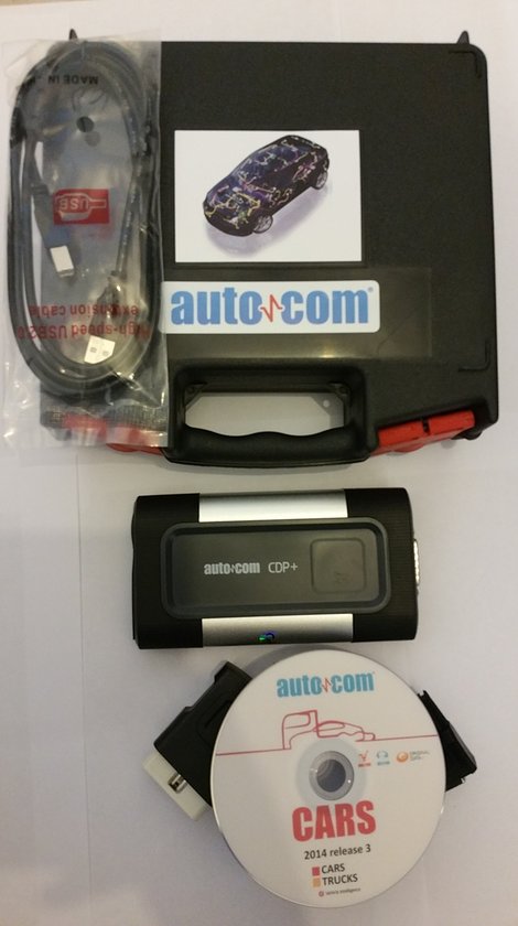 Autocom Original 2017 Cars &Trucks Tester multimarca cu cabluri incluse turisme sau camioane