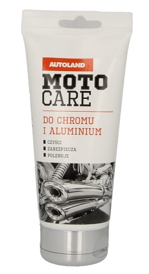 Autoland Moto Care Solutie Curatat Si Polisat 150ML ALDMC Crom