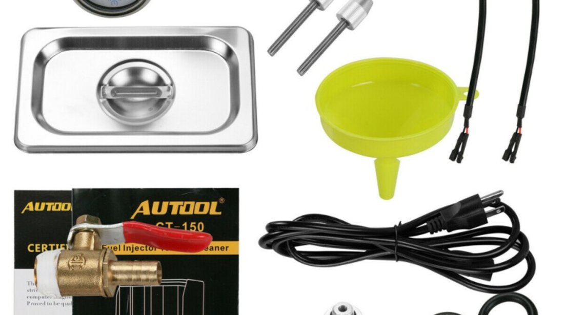 Autool CT150 Aparat testare + curatare ultrasonic + reparare injectoare Common Rail benzina