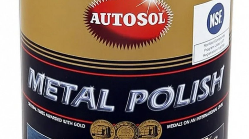 Autosol Metal Polish Pasta Polish Suprafete Metal 750G 5529060