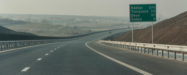 Autostrada "minune" are din nou probleme. Restrictii pe Orastie-Sibiu