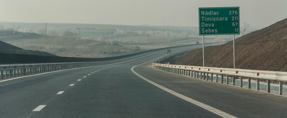 Autostrada "minune" are din nou probleme. Restrictii pe Orastie-Sibiu