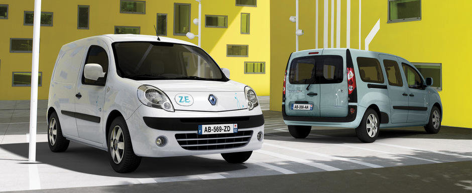 Autoutilitara electrica Renault Kangoo, disponibila si in Romania Autoutilitara electrica Renault Kangoo, disponibila si in Romania
