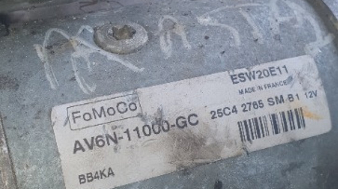 AV6N-11000-GC Electromotor Ford Mondeo 5 1.5 TDCI UGCC, XUCA