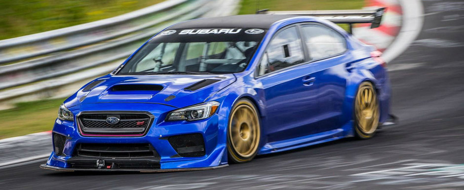 Avem dovada VIDEO. Cum a devenit noul Subaru cel mai rapid sedan de pe Nurburgring