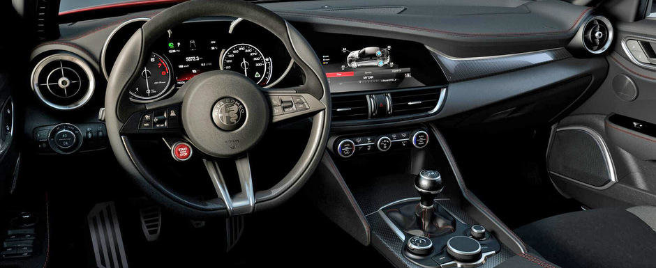 Avem prima fotografie cu interiorul noii Alfa Romeo Giulia! Avem prima fotografie cu interiorul noii Alfa Romeo Giulia!