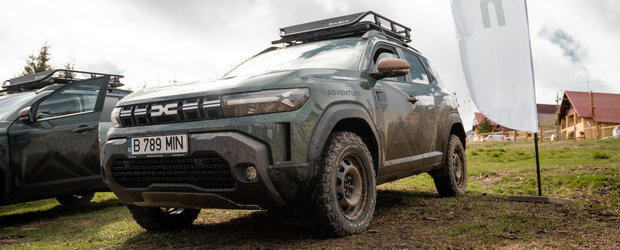 Aventura off-road pe Transalpina cu Dacia Sandriders