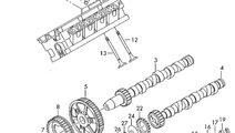 Ax came evacuare Audi A6 4B 2002 2003 Sedan OEM 05...