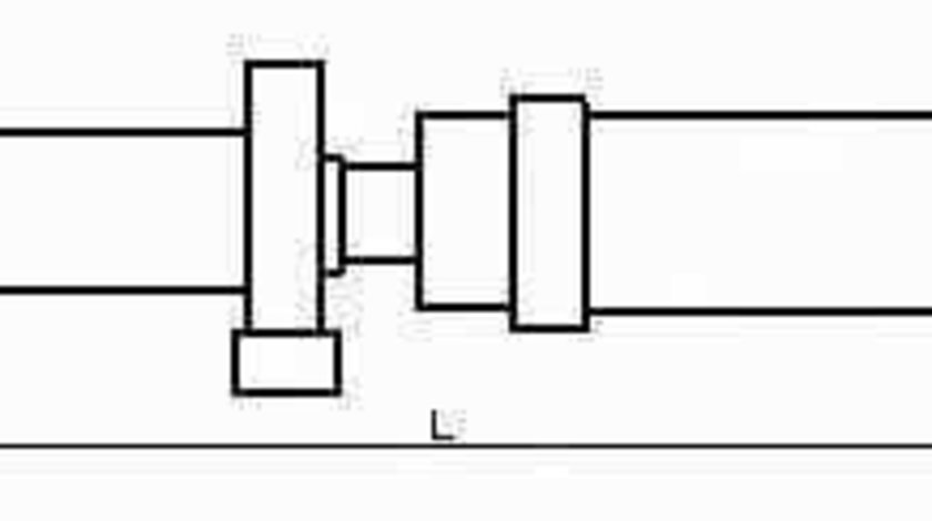 Ax cardanic antrenarea arborelui AUDI A6 4F2 C6 SPIDAN 28143