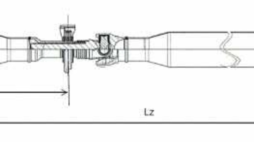 Ax cardanic, antrenarea arborelui (MT1337 MTR) MERCEDES-BENZ,VW
