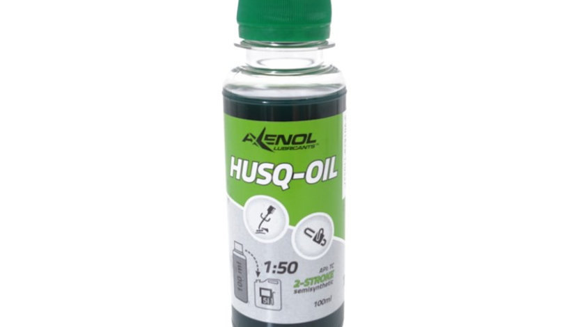 Axenol Husq-oil, Ulei De Motor în 2 Timpi, Verde, 100 Ml 11033