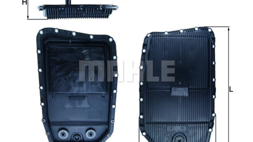 Baie ulei cutie viteze automata Bentley ARNAGE; BMW Seria 3 (E90), 3 (E91), 3 (E92), 3 (E93), 5 (E60), 5 (E61), 6 (E63), 6 (E64), 7 (E65, E66, E67), 7 (F01, F02, F03, F04), X3 (E83), X5 (E70) 2.0-6.8