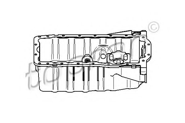 Baie ulei SEAT LEON (1M1) (1999 - 2006) TOPRAN 110 614 piesa NOUA