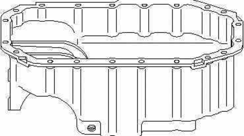 Baie ulei VW BORA 1J2 TOPRAN 114 595