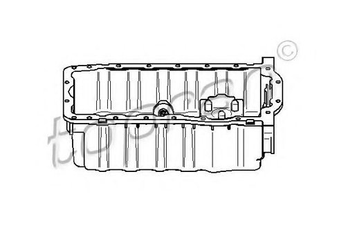 Baie ulei VW JETTA III (1K2) (2005 - 2010) TOPRAN 112 343 piesa NOUA