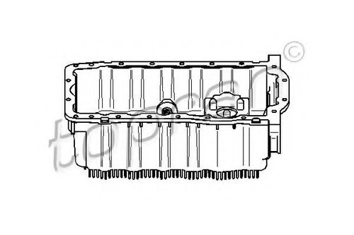 Baie ulei VW JETTA III (1K2) (2005 - 2010) TOPRAN 112 323 piesa NOUA