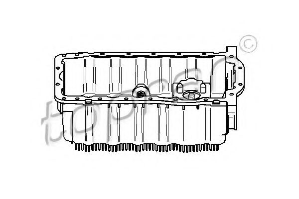 Baie ulei VW TOURAN (1T1, 1T2) (2003 - 2010) TOPRAN 112 323 piesa NOUA