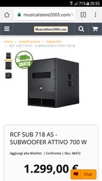 BaietI am acasa un subwoofer activ RCF 700w, pot sal pun la masina?