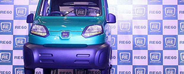 Bajaj RE60 - Rivalul de moarte al modelului Tata Nano