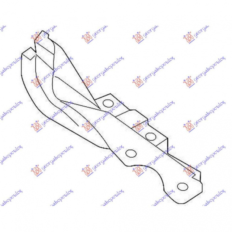 Balama Capota Motor - Mazda 3 H/B 1999 , Bcjh-52-410