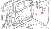 Balama usa 1K0831411Q Vw Golf 5 combi TDI 2007 BLS...