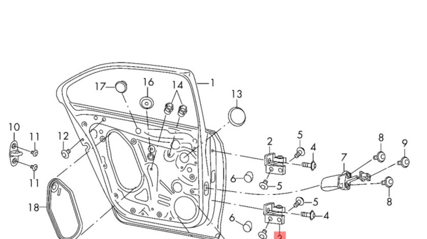 Balama usa Audi A4 B8 2.0 TDI CAG Sedan 2009 OEM 8K0831402B