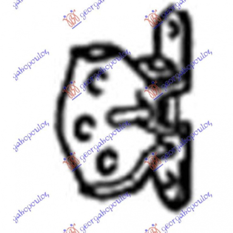 Balama Usa Fata - Hyundai Coupe 1999 , 79320-27000